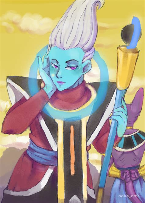 Whis and Beerus by nekojen9 on DeviantArt