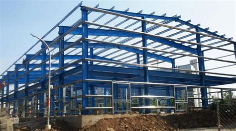 Panel Build Cold Rolled Pre Engineered Steel Building, For Godown ...