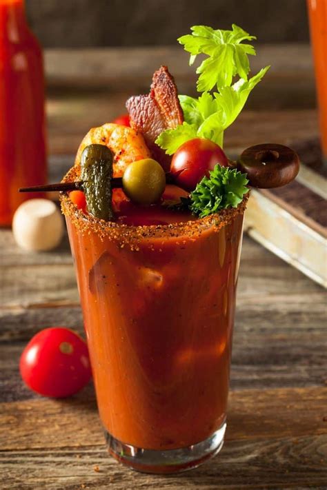 Spicy Bloody Mary Cocktail - A Food Lover's Kitchen