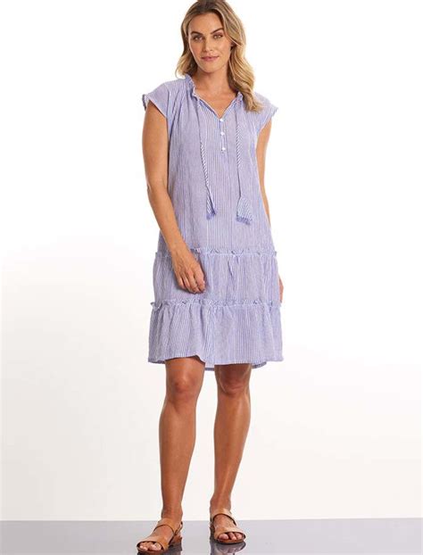 Pinstripe Dress – Country Life Fashions & Footwear