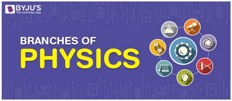 Branches Of Physics - Learn all about various Physics Branches