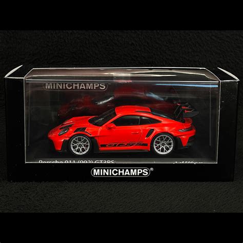 Porsche 911 GT3 RS Type 992 2023 Lava Orange 1/43 Minichamps 410062102