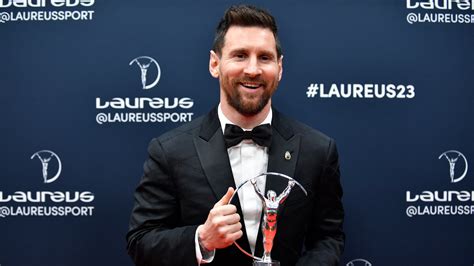 Lionel Messi becomes first athlete to win two prizes at Laureus World ...