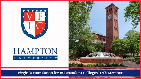 Hampton University Joins the Virginia Foundation of Independent ...