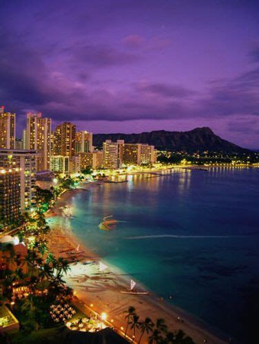 Waikiki nightlife. | Waikiki beach honolulu, Vacation places, Waikiki beach