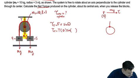 How To Calculate Tension / Solving For Force of Tension - Mass, Pulley ...