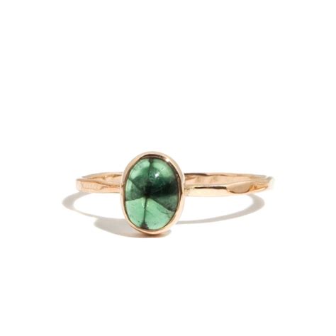 Trapiche Emerald Oval Ring | Rings, Oval rings, Fine jewels