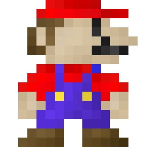 16x16 Pixel Art 19! Early Mario Revamped! 1E9