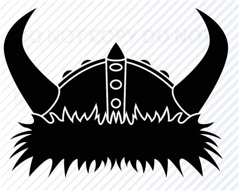 Viking Helmet Svg File Helmet Svg Silhouette Clipart Svg Image Nordic ...