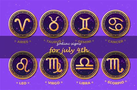 Uncovering The Astrological Meanings Of July 4Th Through The Zodiac ...