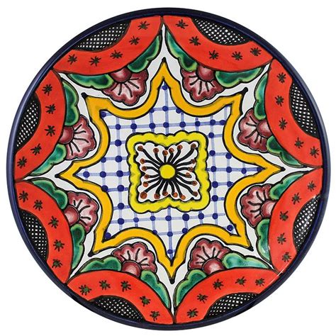 Hand Painted Talavera Plates - Mexican Talavera Dinner Plates