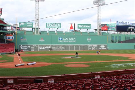 The Green Monster in Fenway Park | Green monsters, Fenway park, Sports ...