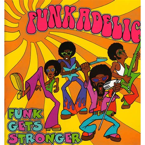 Funkadelic _ Funk Gets Stronger Graphic Poster, Graphic Design Posters ...