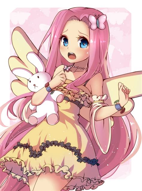 Fluttershy Anime - My Little Pony Friendship is Magic Photo (38425147 ...