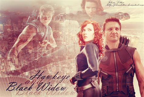 Hawkeye/Black Widow Wallpaper - Hawkeye & Black Widow Fan Art (44959058 ...