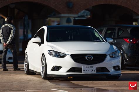 Tuningcars: Mazda6 Gets Custom Vossen Wheels and Carbon Fiber Trim