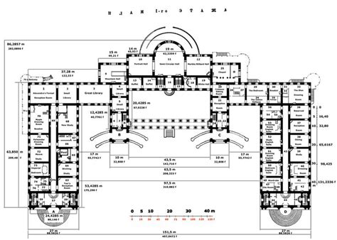 Floor plans of the Alexander Palace 716af57fa005.jpg (1292×923 ...