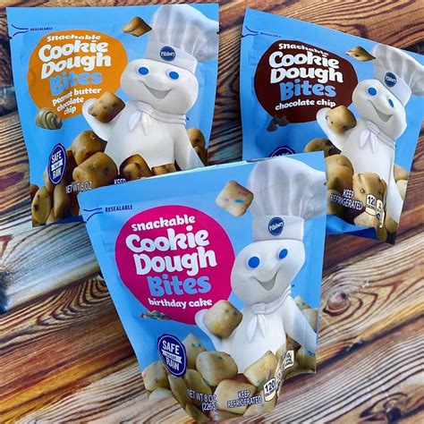 Pillsbury Now Makes Edible Cookie Dough Bites, Including a Birthday ...