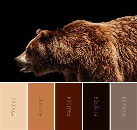 40 Brown Color Palettes – iColorpalette Blog Brown Color Palette ...