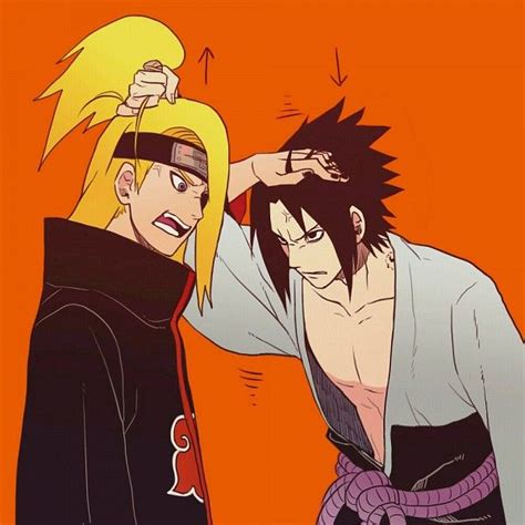 Deidara and Sasuke | Наруто, Наруто ураганные хроники ...