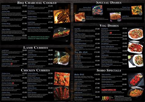 The New Soho Tavern menù, Birmingham - Main Menu | Sluurpy