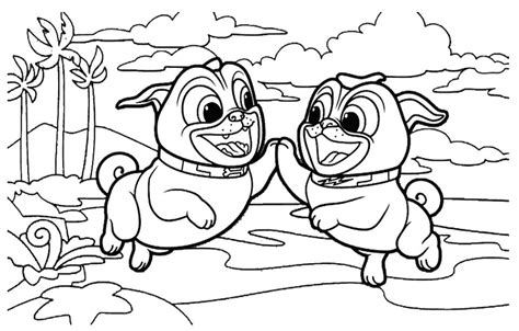 20+ Free Printable Puppy Dog Pals Coloring Pages - EverFreeColoring.com