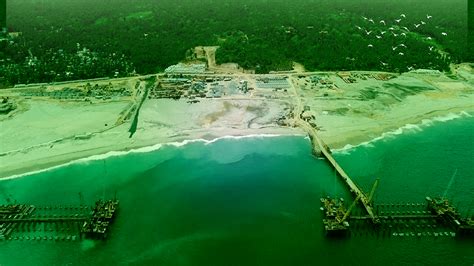 Port Construction site in Vizhinjam - IAS EXAM