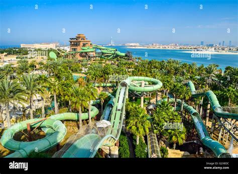 Aquaventure Waterpark Atlantis The Palm Hotel Dubai United Arab ...