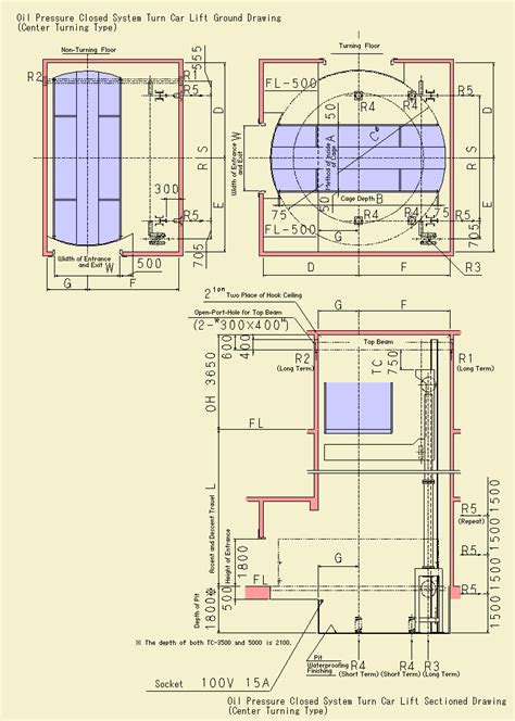 Turn Car Lift90°/180° | ELEVATOR/PARKING Daiko Co., Ltd.