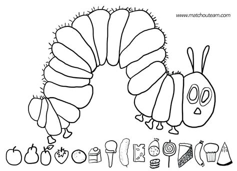 Very Hungry Caterpillar Coloring Pages Printables at GetColorings.com ...