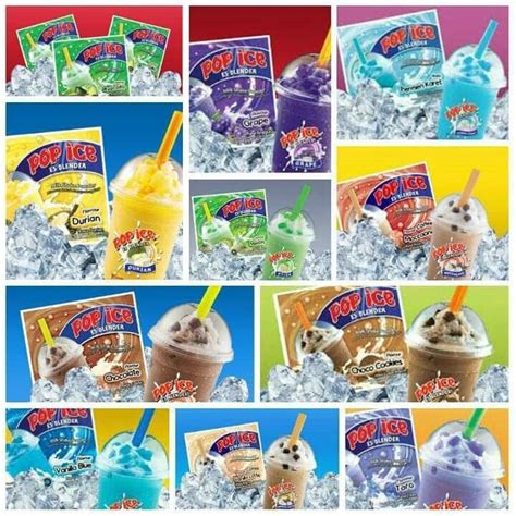 Jual POP ICE 5 Sachet Minuman Es Blender 25 gr BPOM/ Pop Ice Sachet ...