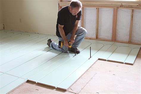 Warmboard-R panels install directly over existing slab or subfloor ...