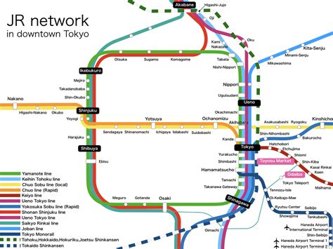 Jr Pass Tokyo Map - Map Of Campus