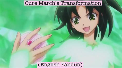 Smile Pretty Cure| Cure March’s Transformation (English Fandub) - YouTube