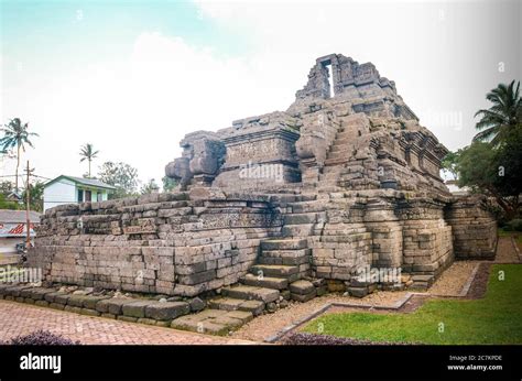 Kingdom singasari relic temple in Tumpang Village, Malang, Indonesia ...