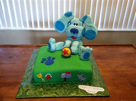 Blue's Clues Birthday Cake - CakeCentral.com