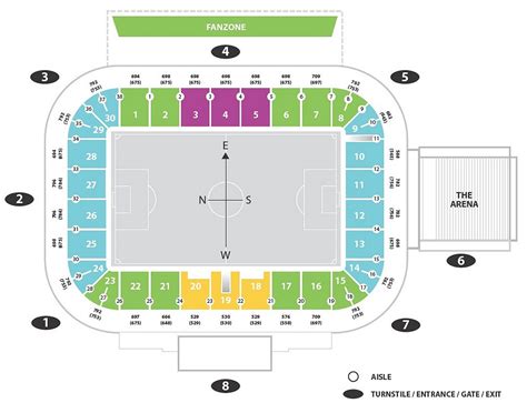 A Domingo Fleming: Mk Dons Stadium Seating Plan