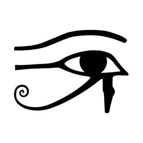 Eye of Horus Vector Egyptian Symbol Egypt .eps, .svg, .dxf .png Vinyl ...