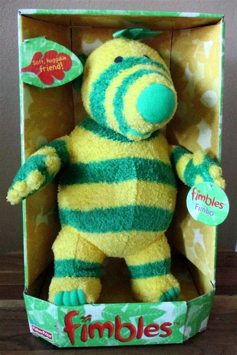 FIMBLES FIMBO Soft Plush Huggable Toy~New Old Stock Dated 2002 by ...