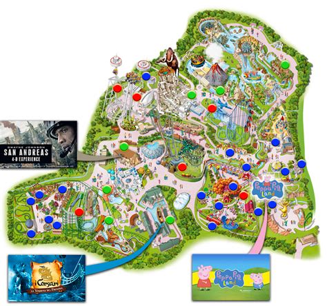 Parkmaps / Parkplan / Plattegrond - Gardaland | Freizeitpark-Welt.de