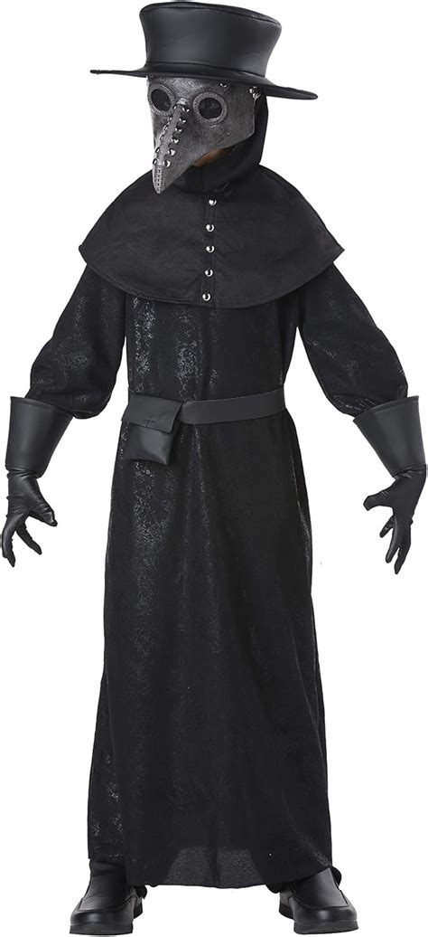 Amazon.com: Spirit Halloween Kids Plague Doctor Costume : Clothing ...