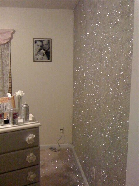 26 best glitter paint walls images on Pinterest | Glitter paint walls ...