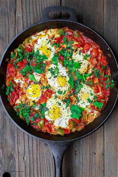 Simple Shakshuka Recipe | The Mediterranean Dish. Shakshuka is a ...