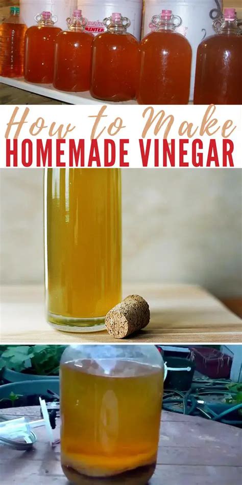 How to Make Homemade Vinegar - SHTFPreparedness