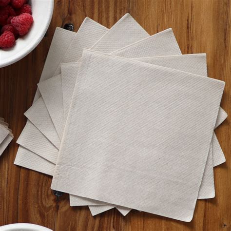 6.5x6.5" Square Lunch Napkins - World Centric