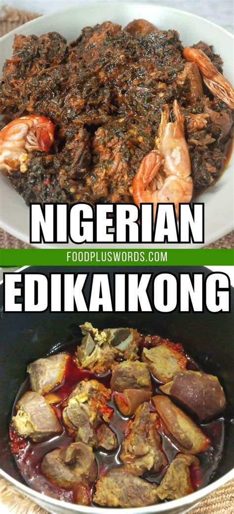 Edikaikong Soup (Edikang Ikong Soup Recipe)