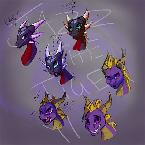 Spyro and Cynder- animated- by JazzTheTiger on deviantART | Spyro and ...