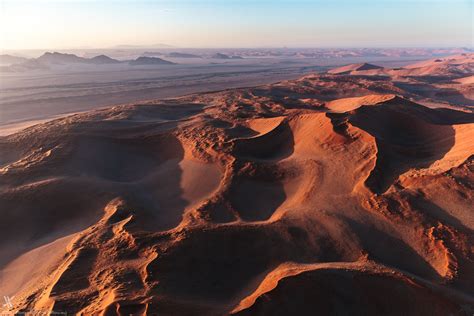 Namib at Sunrise – Aerial Images of the Desert