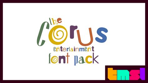 the corus entertainment font pack by carlborn on DeviantArt