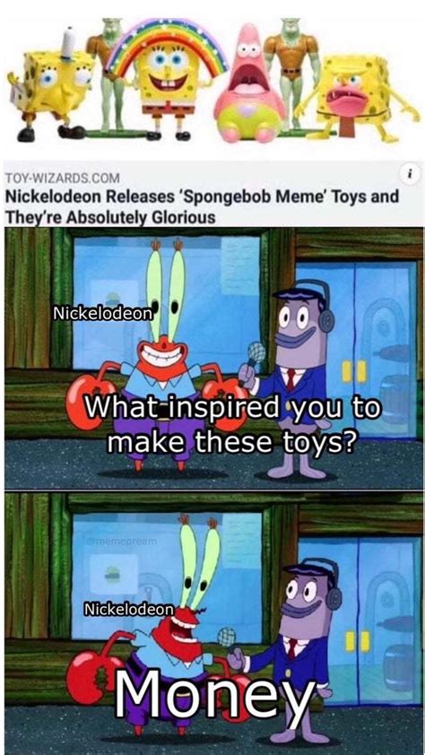 Nickelodeon releases Spongebob Meme toys and they are glorious! - Meme ...